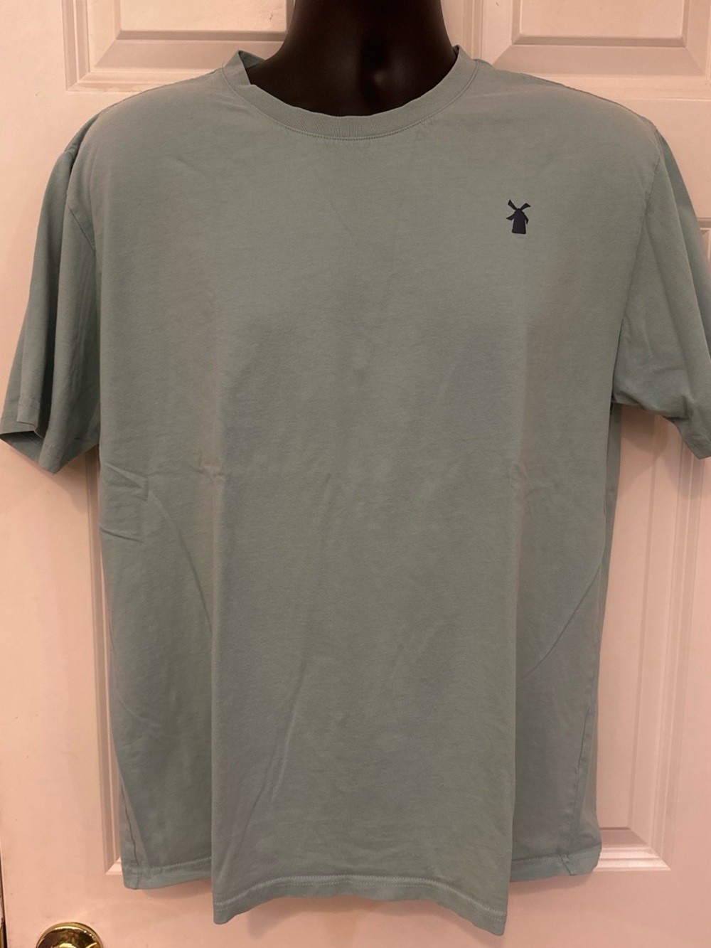 Dutch Bros Men's Light Seafoam Crew Neck T-Shirt